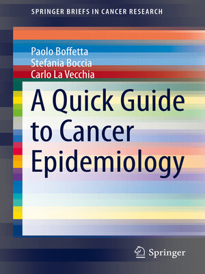 cover image of A Quick Guide to Cancer Epidemiology